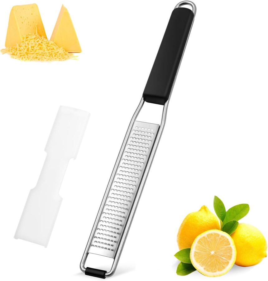 Diboniur Parmesanreibe mit Schutzhülle