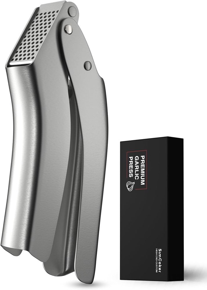 SimCoker Knoblauchpresse EN 1.4301