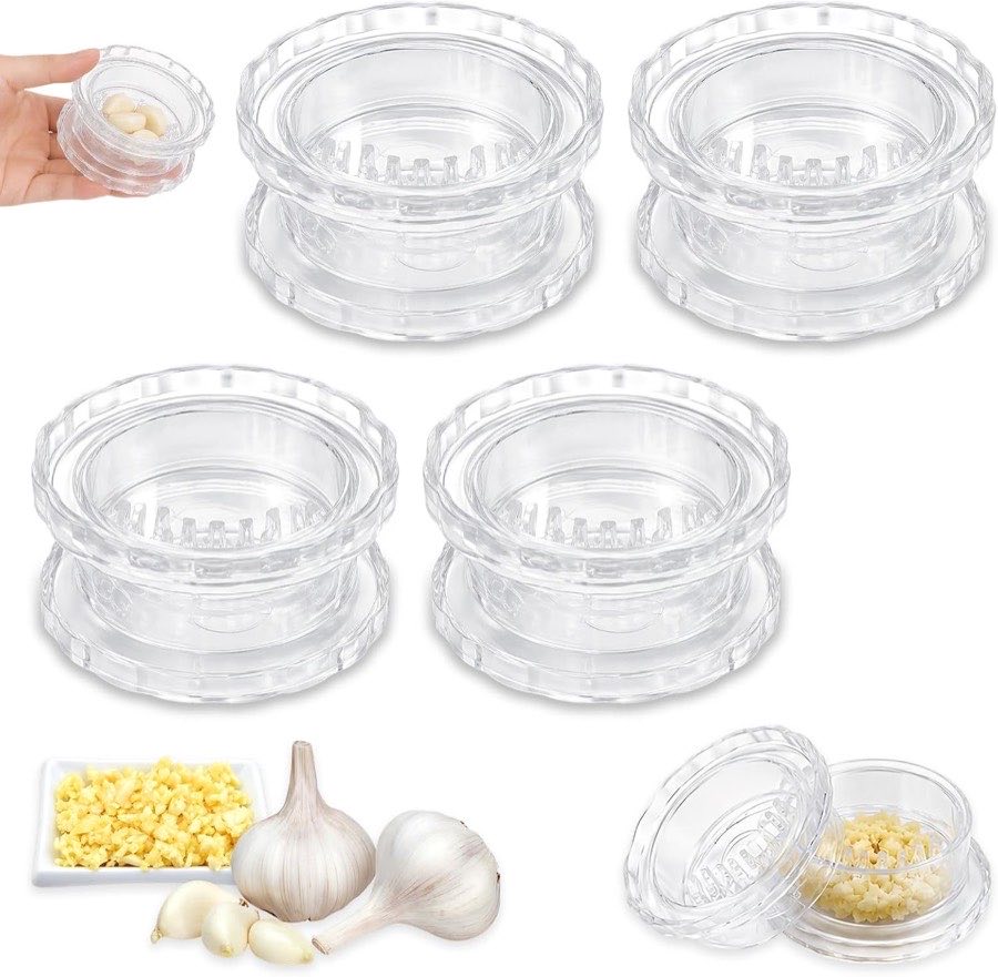 Muwirru Knoblauchzerkleinerer 4er-Set
