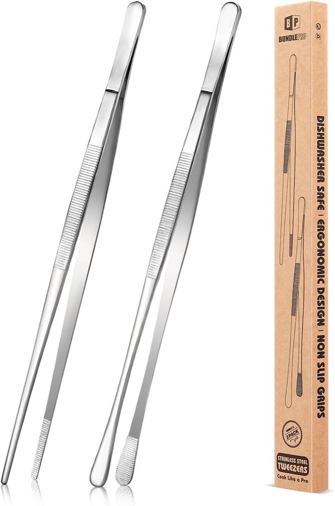 BUNDLEPRO Küchenpinzette 2er 30,5 cm