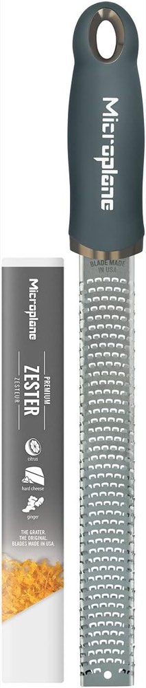 Microplane Zester Küchenreibe Anthrazit – Testsieger im Parmesanreibe-Vergleich