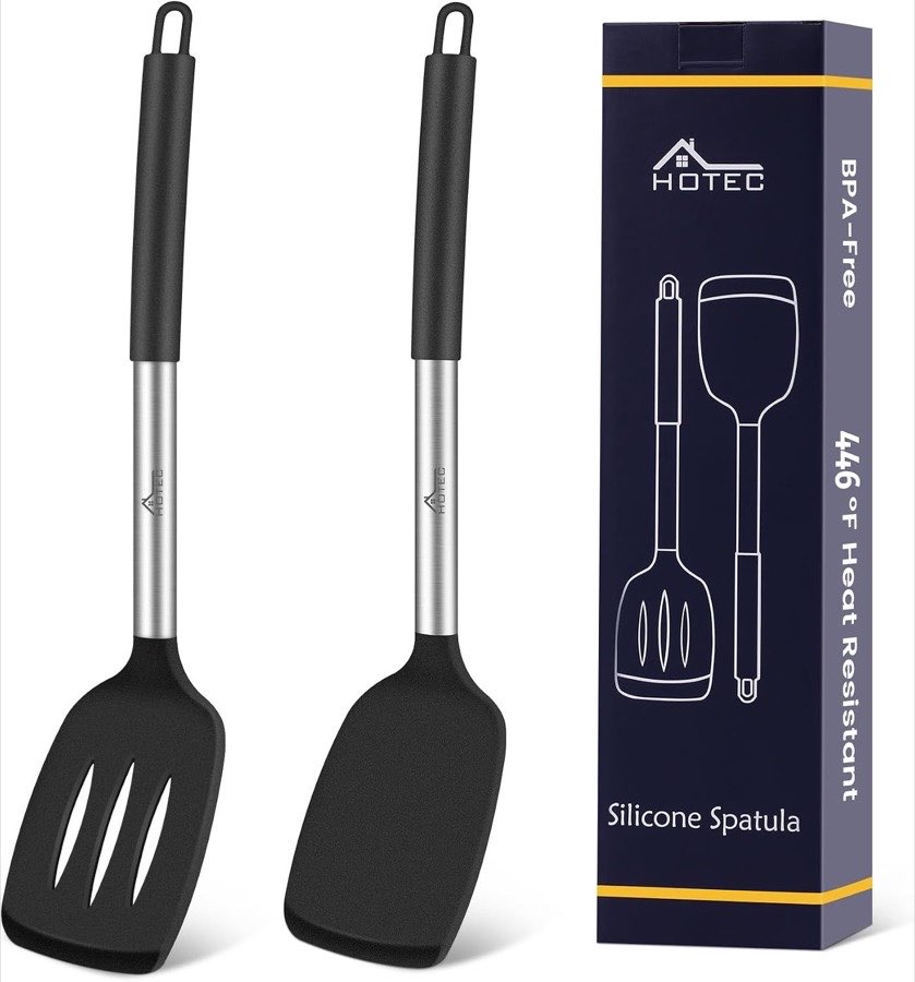 Hotec Silikon-Pfannenwender 34,8 cm (2 Stück)