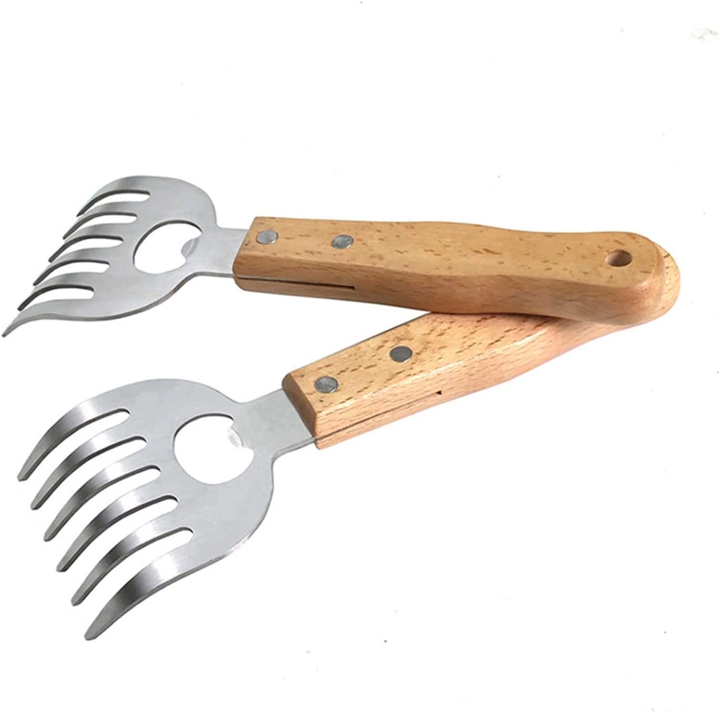 Helweet Meat Claws Edelstahl/Holz