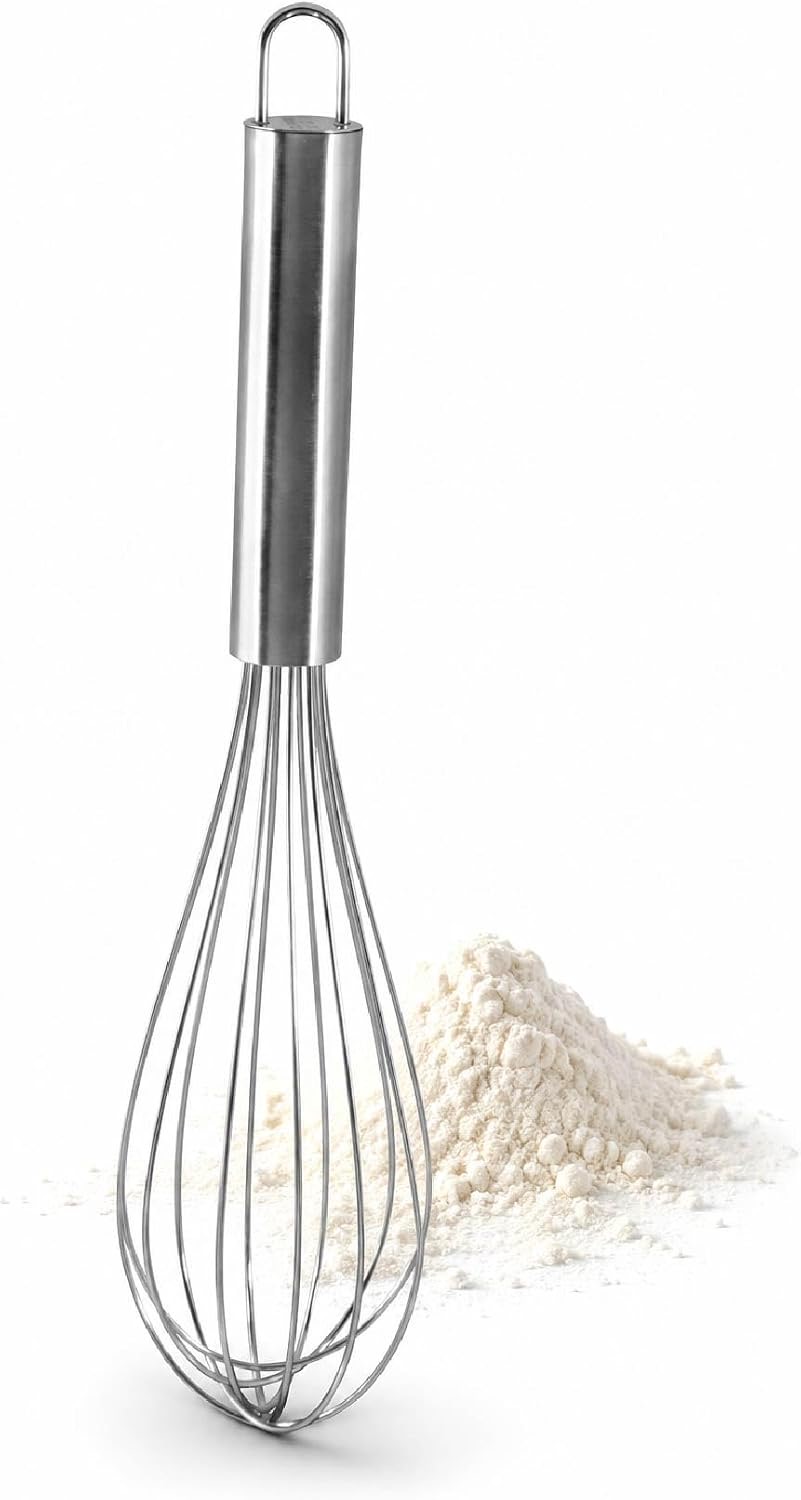 Fackelmann Edelstahl Schneebesen ca. 27 cm