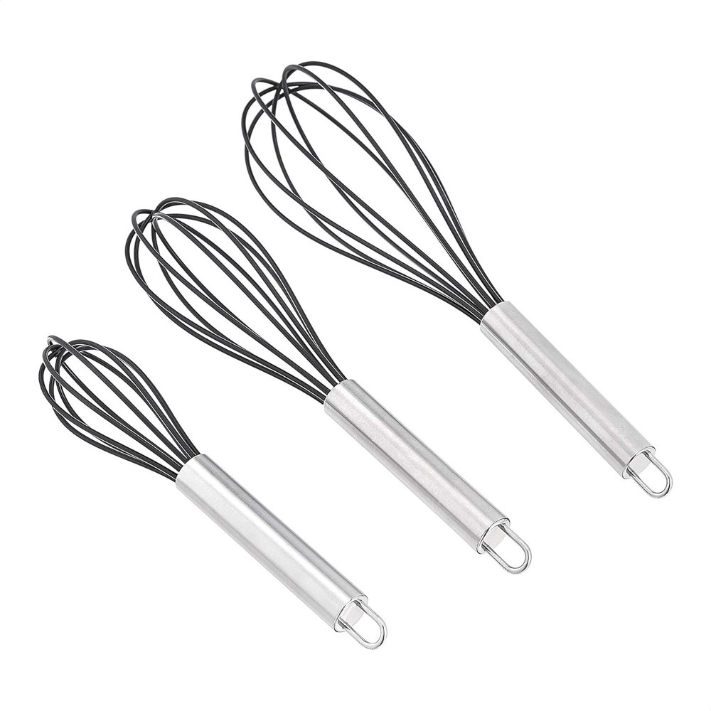 Amazon Basics Amazon Basics Silikon-Schneebesen-Set 3-teilig