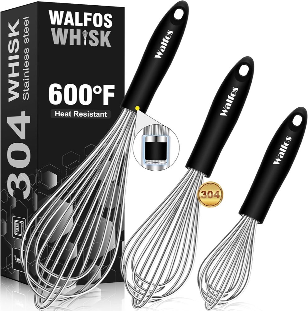 Walfos Ballonschneebesen-Set 21/23/28 cm
