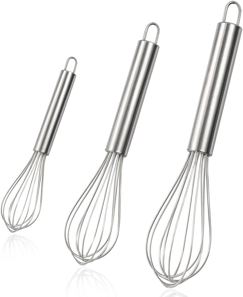 pawpoem Schneebesen-Set 21/25/29 cm