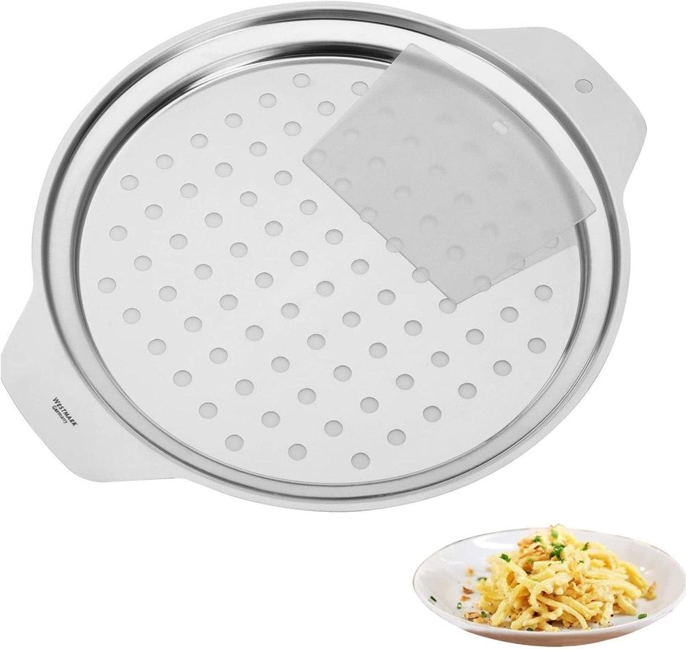 Westmark Westmark Spätzleblech Topfaufsatz mit Schaber