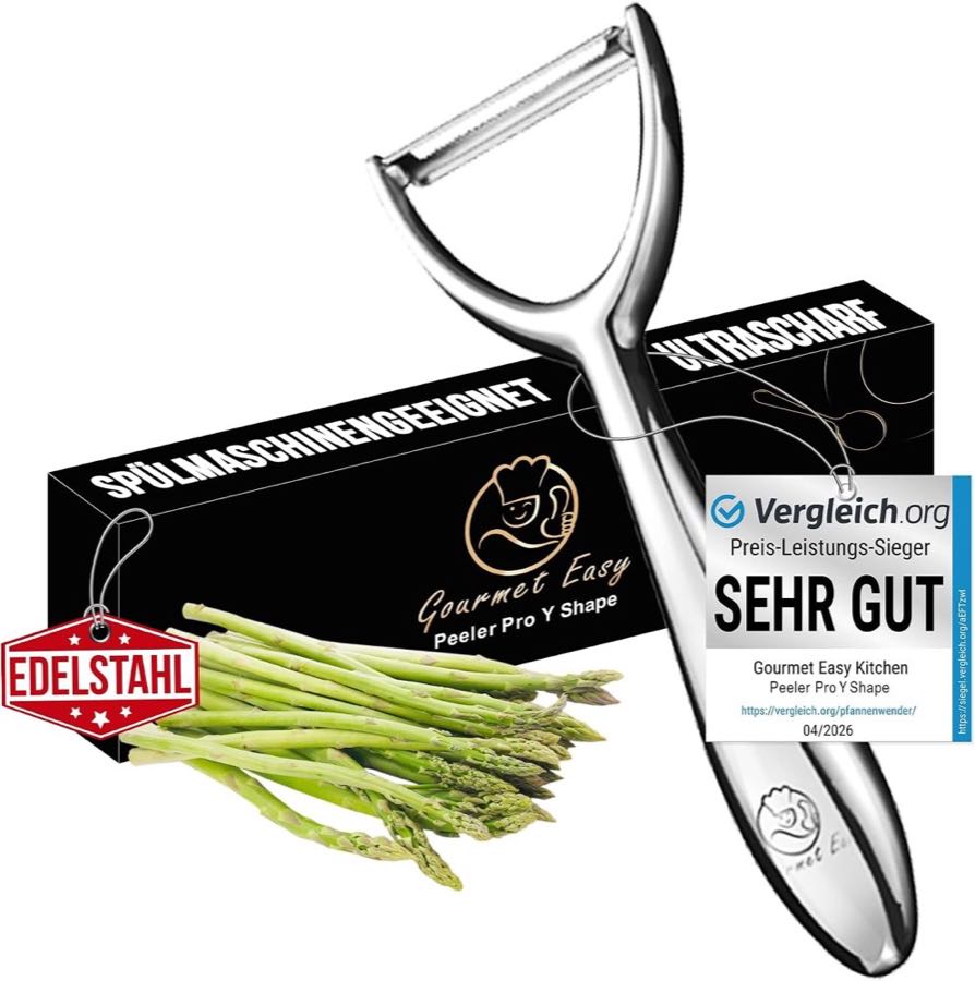 Gourmet Easy Sparschäler Y Edelstahl