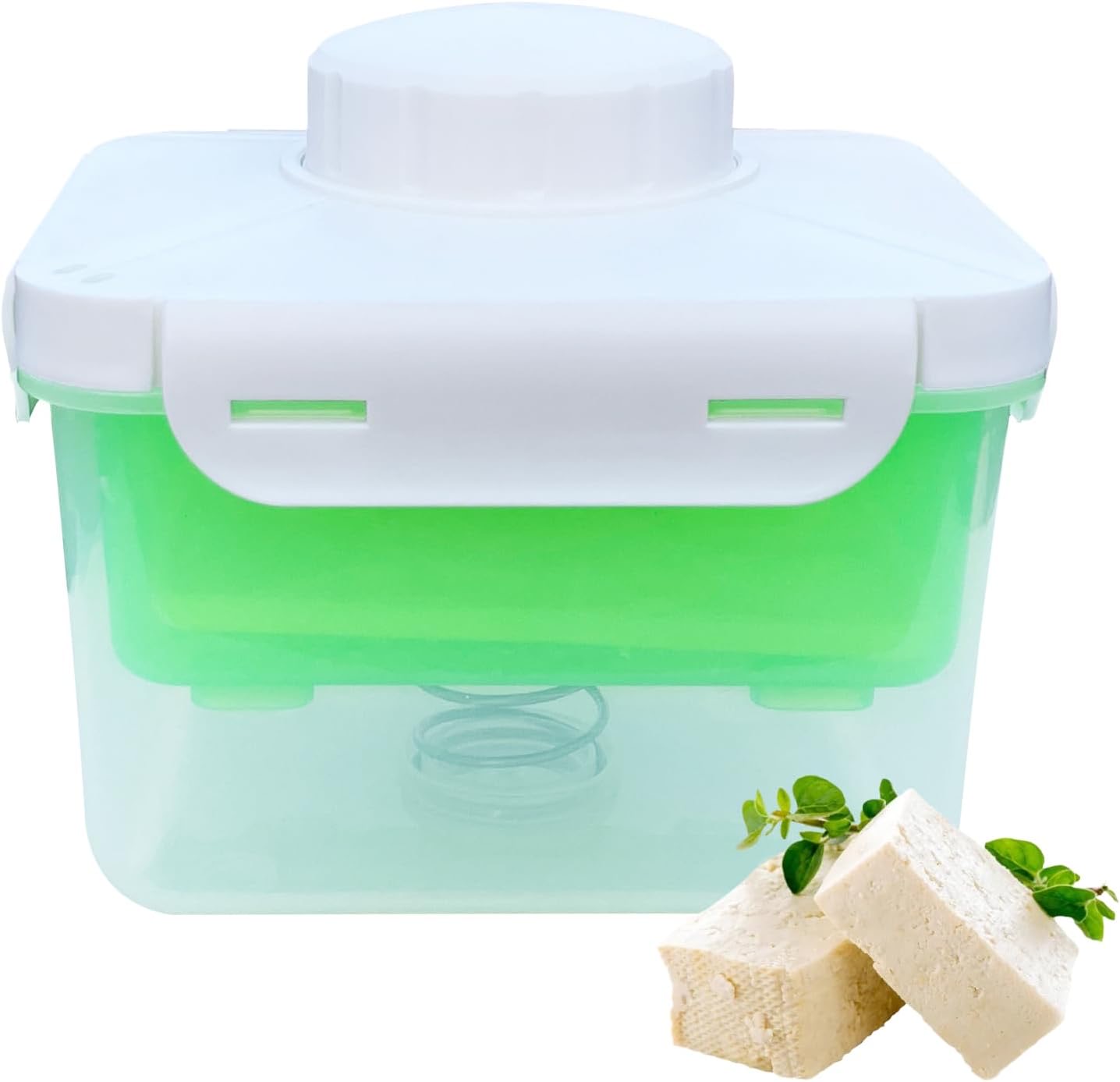 Glowgath Tofu-Presse Feder + Knopf