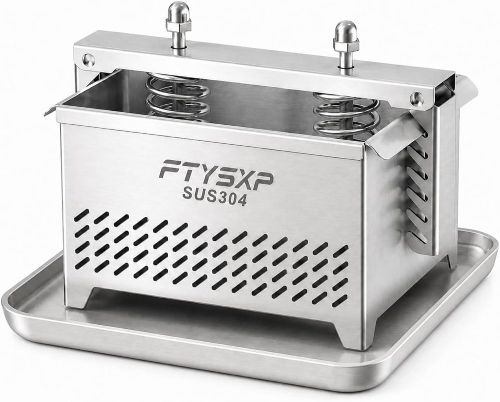 FTYSXP Edelstahl-Käse- & Tofupresse