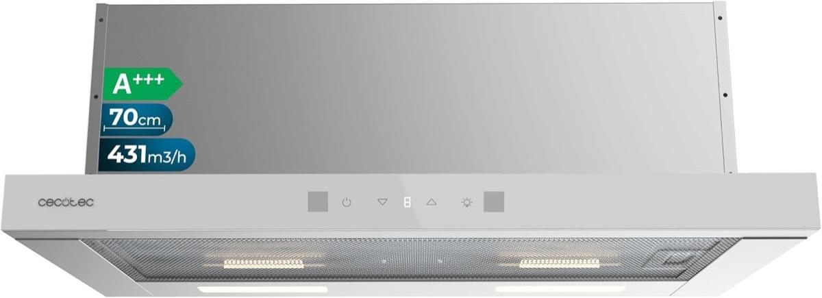 Cecotec Bolero Flux TLT 704400 Glass White 70 cm
