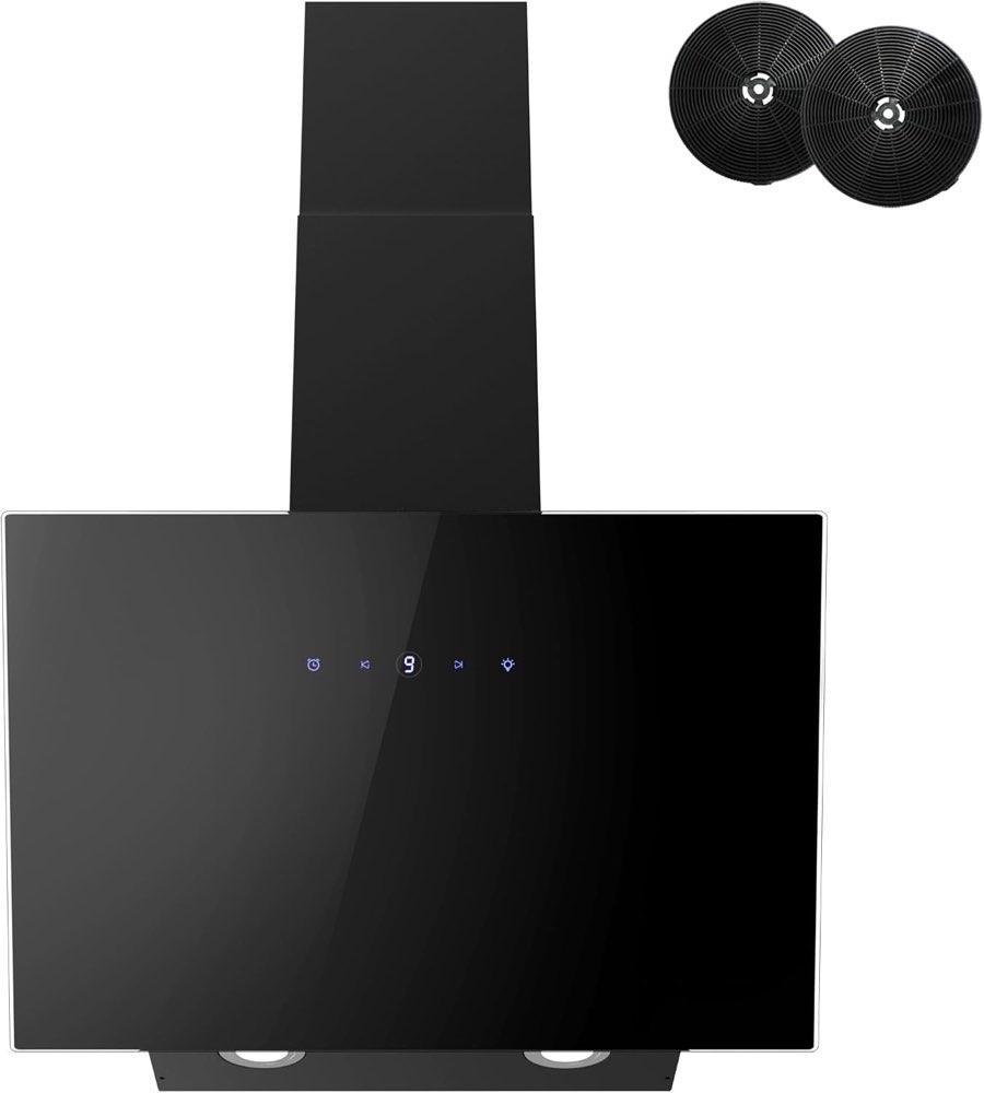 FIREGAS Wandhaube 60 cm 578 m³/h schwarz