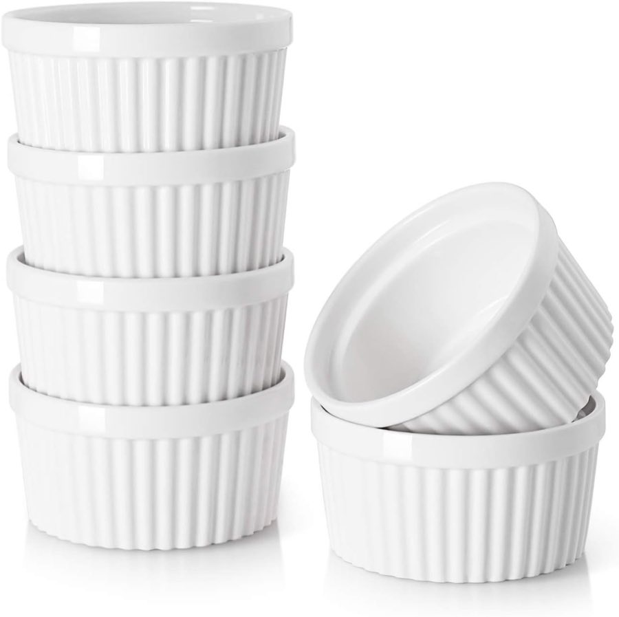 DOWAN Crème-Brûlée-Schälchen 6 × 120 ml