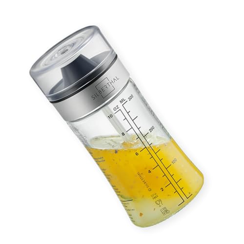SILBERTHAL Dressingshaker Glas klein