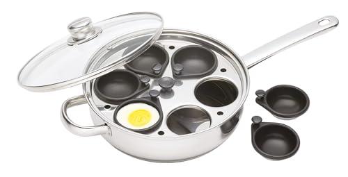 KitchenCraft Pochierpfanne 6 Eier