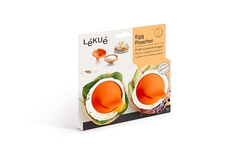 Lékué Eier-Pochierer 2er orange