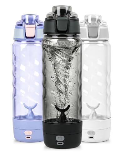RDTOK elektrischer Shaker 700 ml Tritan mit Pulverbox