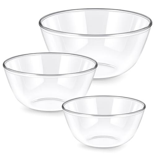 KDIUD Glasschüssel 3er 1–2,8 l