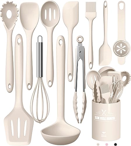 Terlulu Silikon Küchenhelfer Set 12-teilig Khaki