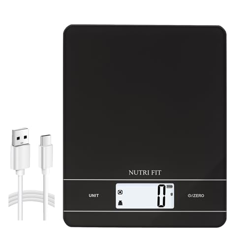 NUTRI FIT NUTRI FIT USB-C Glaswaage Schwarz