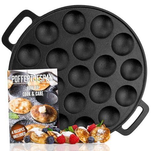 IRONO Poffertjes-Pfanne Gusseisen 19 Mulden (Basis)