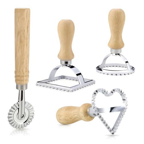 SXCCNW 4er Ravioli-Ausstecher-Set