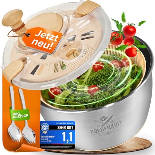 Küchenkult Küchenkult Salatschleuder Edelstahl 5 l