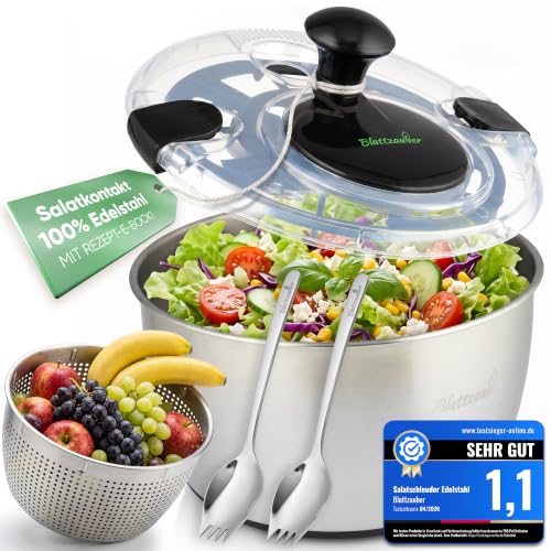 Blattzauber Salatschleuder 5 l Komplettset