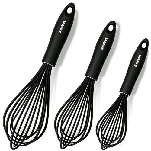 Anaeat Silikon-Schneebesen 3er-Set