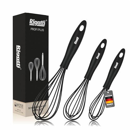 Rigatti Silikon-Schneebesen-Set 3er