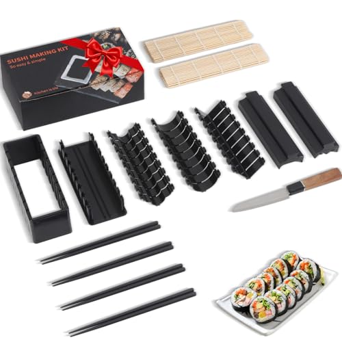 MLRYH Sushi Maker Set 14-tlg. Schwarz