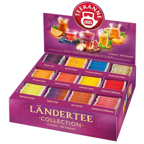 TEEKANNE Ländertee Collection Box 180 Beutel