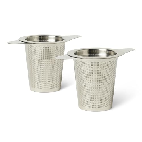 Amazon Basics 2er Teesieb mit Deckel