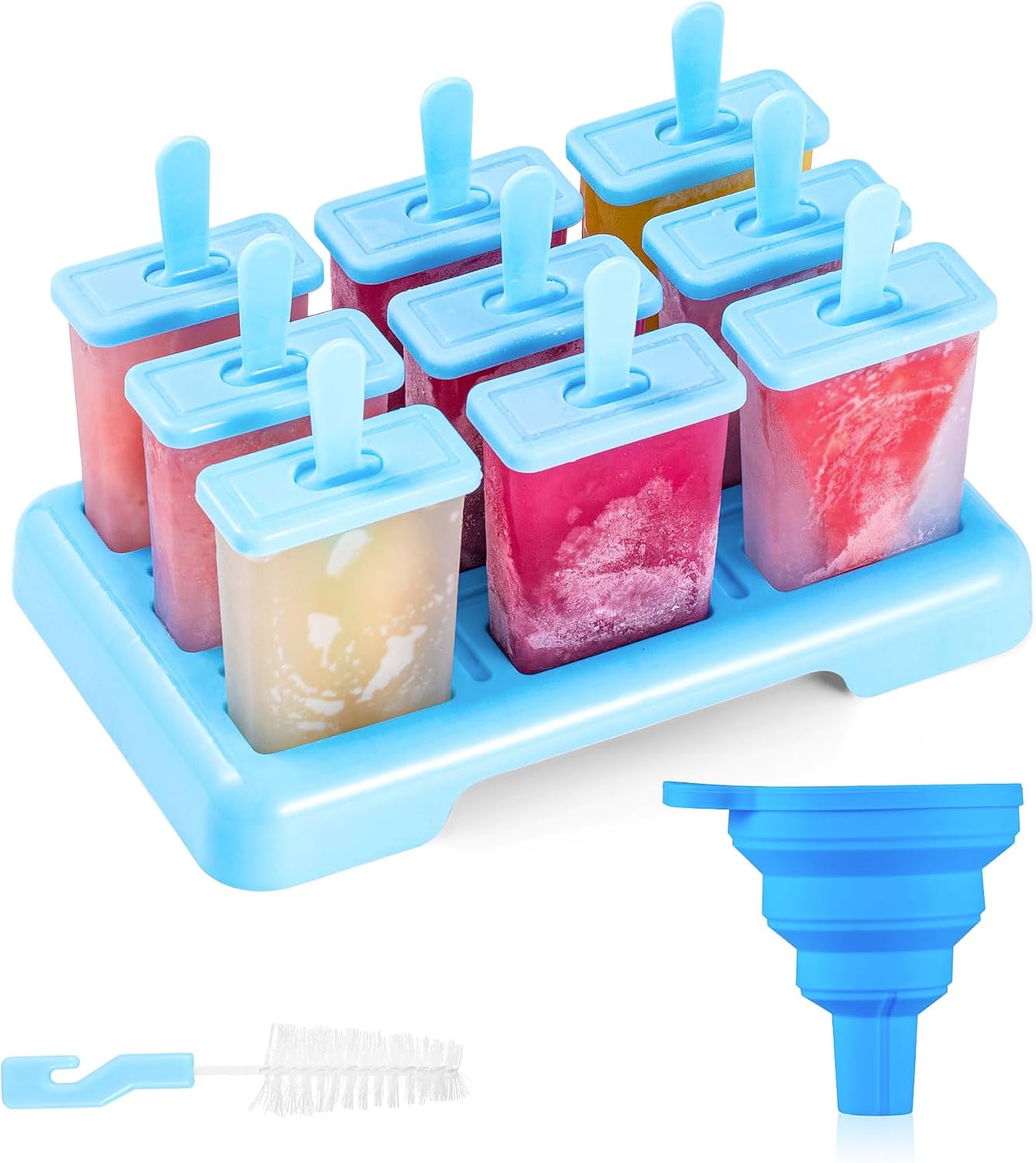 ANSMIO ANSMIO 9er Silikon-Set (Blau)