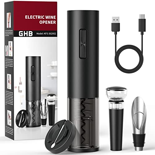 elektrischer Korkenzieher – GHB 6-in-1 USB-C Weinöffner-Set