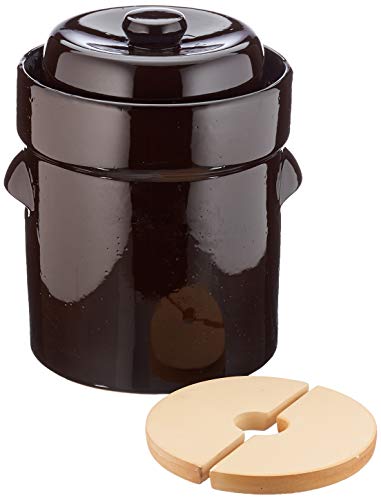 Gärtopf-Set braun 5 l (PureNature/MS-Text)