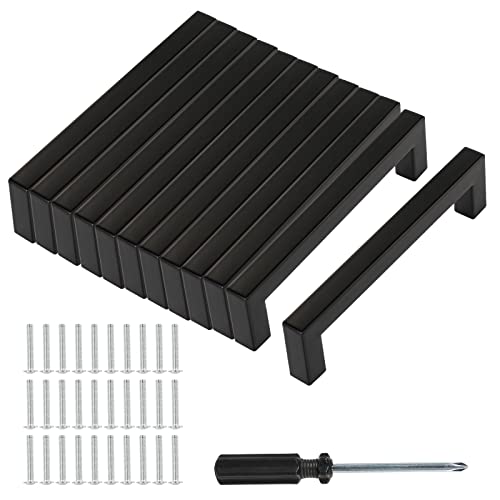 Baoweihua Küchengriffe Schwarz 128 mm (12 Stück)