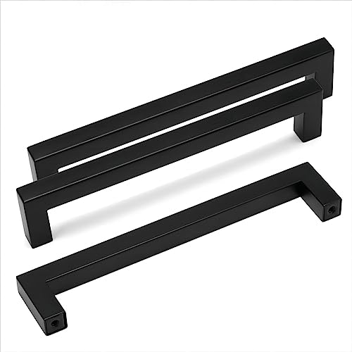 HauSun Küchengriffe Schwarz 128 mm (15 Stück)