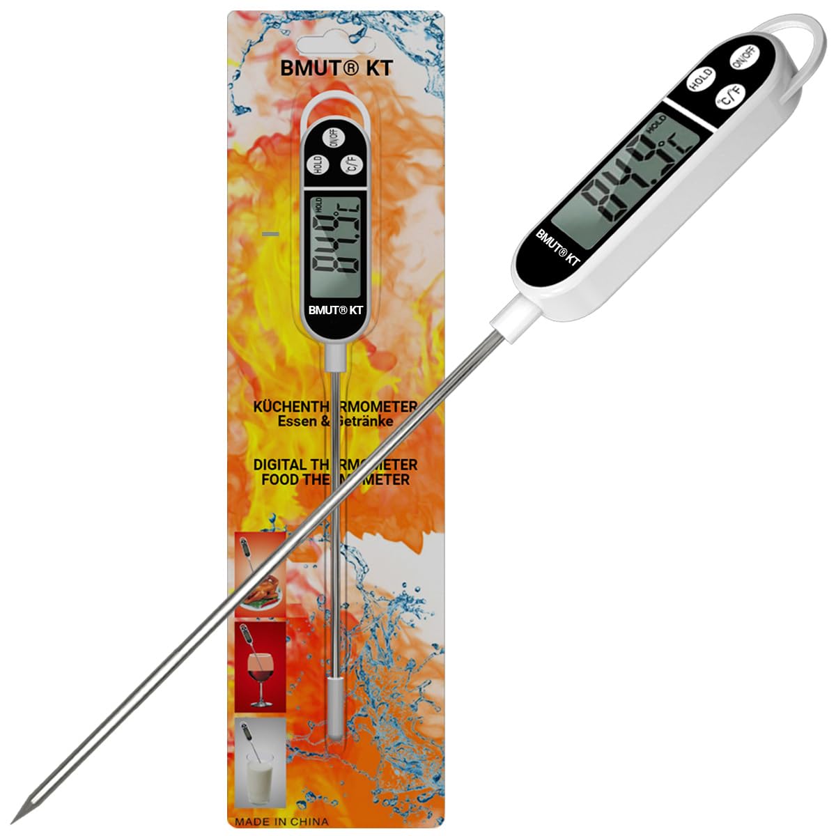 BMUT Digitalthermometer Essen & Getränke