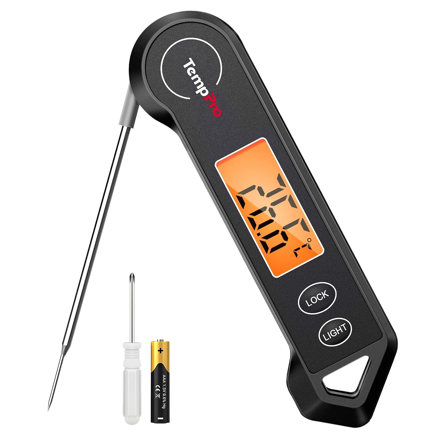 TempPro TP19HB IP65 Klappthermometer