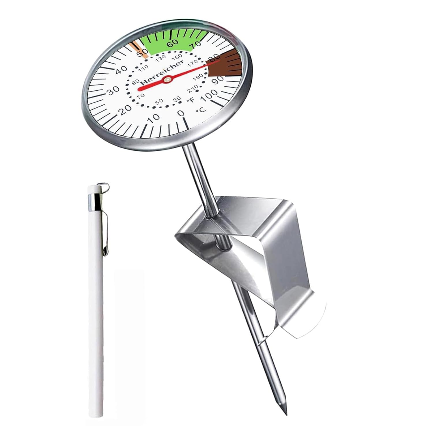 Herreicher Herreicher Barista Milchthermometer mit Clip