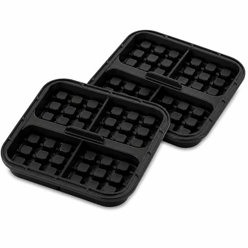 LEKABIN Silikon-Waffelform Airfryer 20,5 cm