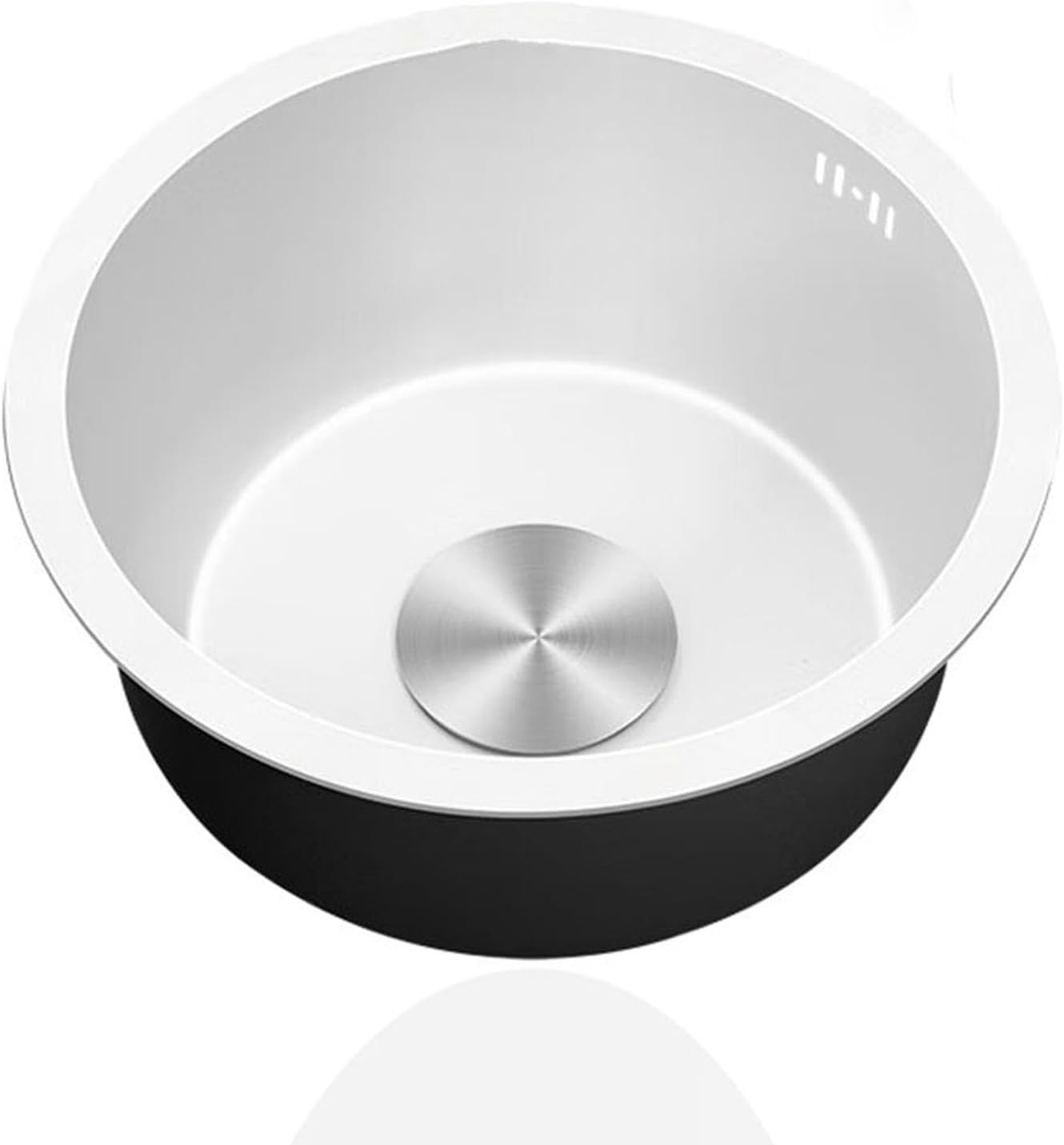 TYLAOXIAO Rundspüle weiß Ø 28 cm