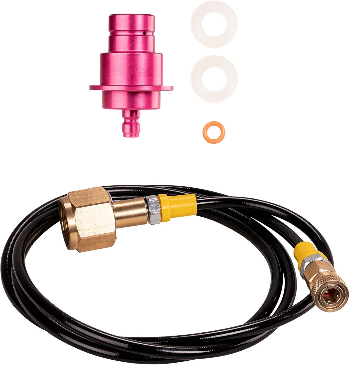 SPRUDELUX CO₂-Hochdruckschlauch Quick Connect 1,5 m