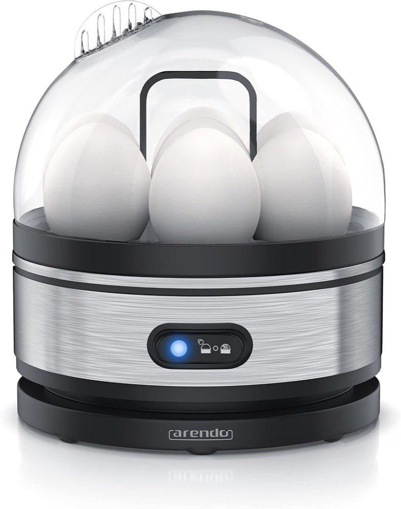 Arendo Sevencook Eierkocher Silber 400 W