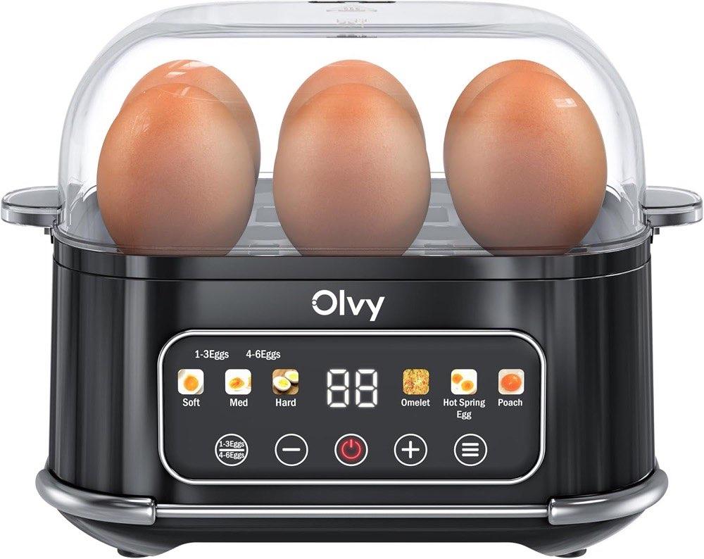 Olvy Eierkocher LCD-Timer OP-EB808
