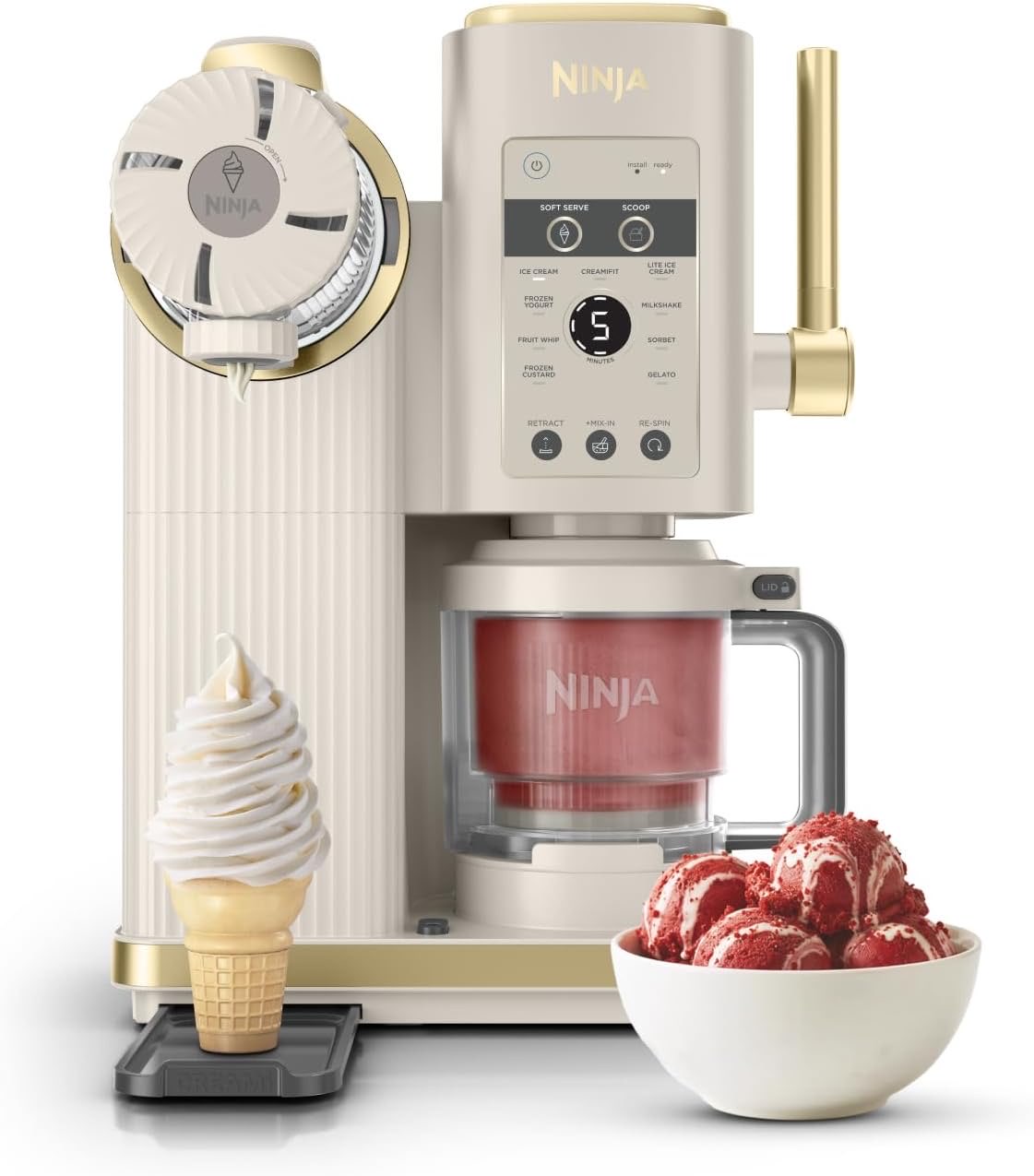 Testsieger Ninja CREAMi Scoop & Swirl NC701EUSTGD