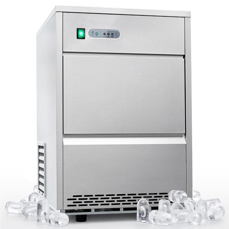 KLAMER Eiswürfelmaschine Gastro 26 kg/24h Edelstahl