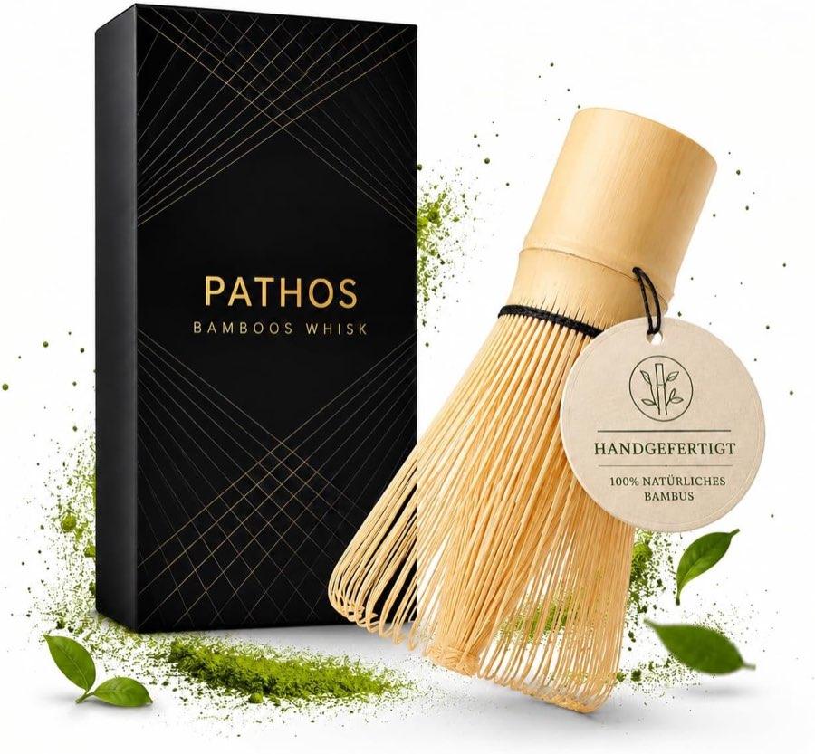 PATHOS Matcha-Besen Chasen 100 Borsten